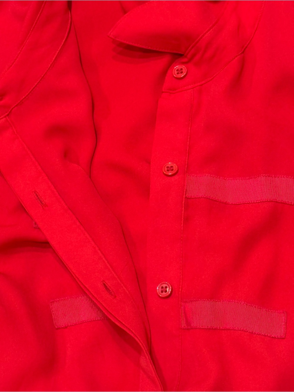 Sachin &‎ Babi Red Sleeveless Tiered Casual Dress Collared Party SIZE 12 - Picture 7 of 11